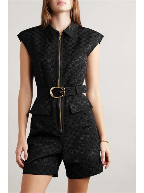 gucci playsuits for women|net a porter gucci jumpsuit.